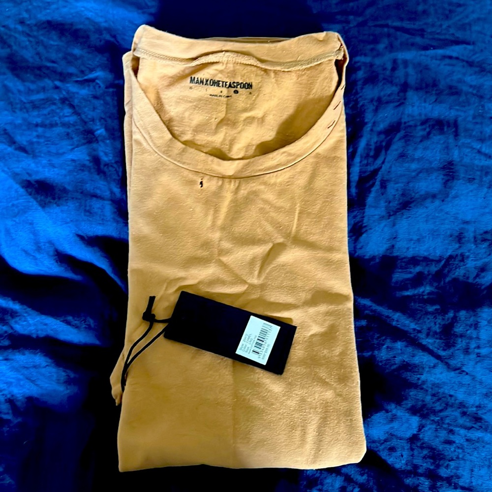 Mens one Teaspoon Shot Up Cotton Short Sleeve Tee